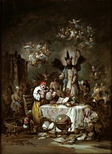 Allegorikus szeszély. A kapzsiság