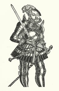 I. János Frigyes, szász választófejedelem (metszet)
