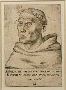 Luther Márton ... (metszet) alkotó: Lucas the Elder Cranach