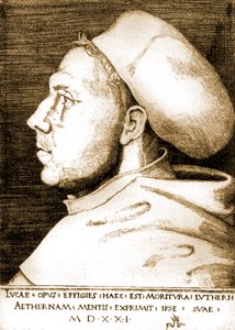 Luther Márton mint szerzetes alkotó: Lucas the Elder Cranach