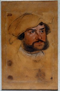 Ernest gyóntató herceg portréja Lucas Cranach, az öreg (vagy az idősebb) rajza alkotó: Lucas the Elder Cranach