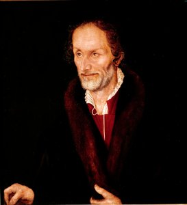 Philippe Melanchton portréja (Philipp Schwartzerd alkotó: Lucas the Elder Cranach