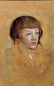 Egy szász herceg portréja Lucas Cranach, idősebb (1472-1553) rajza alkotó: Lucas the Elder Cranach