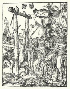 Simon, a tizenkét apostol vértanúságából alkotó: Lucas the Elder Cranach