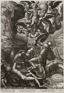 Krisztus feltámadása, 1557 alkotó: Lucas van Doetechum