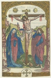 Krisztus a kereszten alkotó: Lucas van Leyden (attributed to)