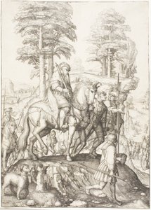 Abigail Dávid előtt alkotó: Lucas van Leyden