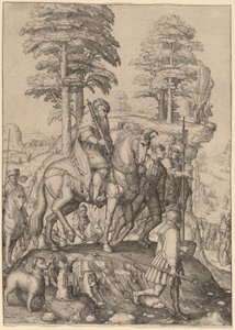 Abigail és Dávid alkotó: Lucas van Leyden