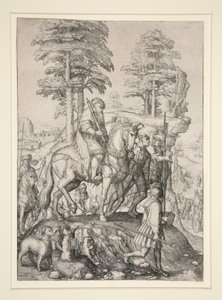 Abigail Dávid előtt alkotó: Lucas van Leyden