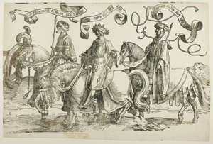 Abija, Asa, Josafat, második lemez, Izrael tizenkét királyából alkotó: Lucas van Leyden