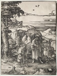 Ábrahám feláldozza Izsákot alkotó: Lucas van Leyden