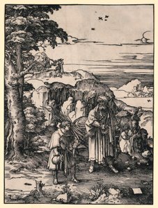 Ábrahám áldozata alkotó: Lucas van Leyden