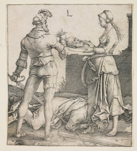 Keresztelő Szent János lefejezése, 1513 alkotó: Lucas van Leyden