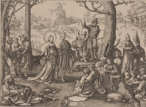 Magdolna tánca alkotó: Lucas van Leyden