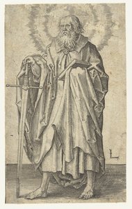Pál apostol Krisztus és az apostolok (sorozat címe) alkotó: Lucas van Leyden