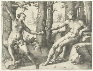 Az esés alkotó: Lucas van Leyden