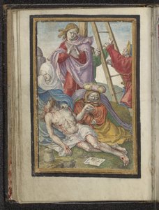Keresztvétel Krisztus szenvedése (sorozat címe) alkotó: Lucas van Leyden