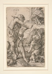 Lámek és Káin alkotó: Lucas van Leyden
