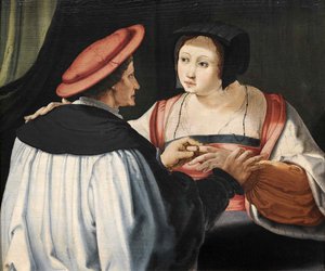 A jegyesek A jegyesek, c. 1525. alkotó: Lucas van Leyden