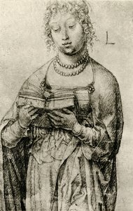 Olvasó lány alkotó: Lucas van Leyden