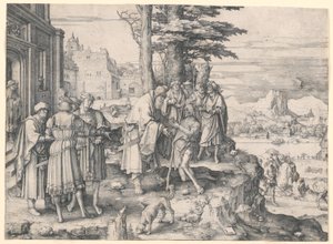 A tékozló fiú visszatérése alkotó: Lucas van Leyden