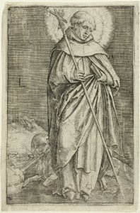 Szent Domonkos alkotó: Lucas van Leyden