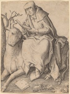 Szent Lukács alkotó: Lucas van Leyden