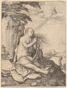 Szent Mária Magdolna a sivatagban alkotó: Lucas van Leyden