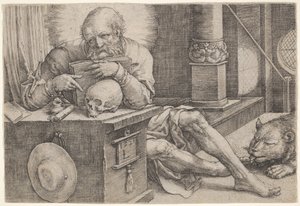 Szent Jeromos alkotó: Lucas van Leyden
