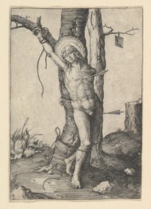 St. Sebastian, kb. 1510. alkotó: Lucas van Leyden