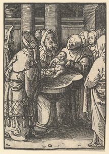 A körülmetélés, kb. 1520. alkotó: Lucas van Leyden