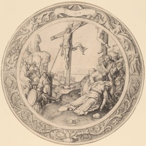 A keresztre feszítés alkotó: Lucas van Leyden