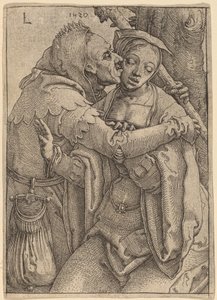 A bolond és a nő alkotó: Lucas van Leyden