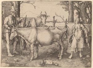 A tejeslány alkotó: Lucas van Leyden
