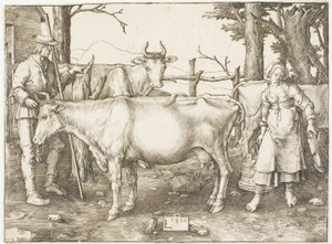 A tejeslány alkotó: Lucas van Leyden