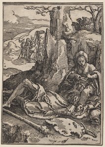 A nők ereje: Sámson és Delila alkotó: Lucas van Leyden