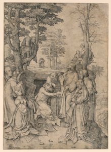 Lázár feltámadása alkotó: Lucas van Leyden