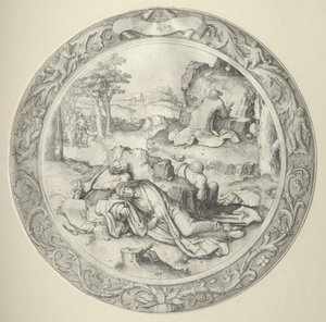 A kerek passió, 1509. alkotó: Lucas van Leyden
