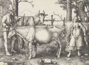 A tejeslány alkotó: Lucas van Leyden