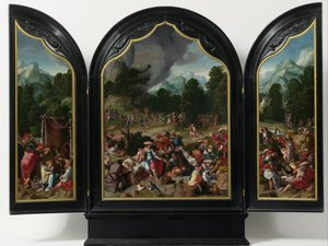 Aranyborjú imádata, 1530 körül