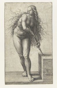 Lucretia öngyilkossága alkotó: Lucas van Leyden