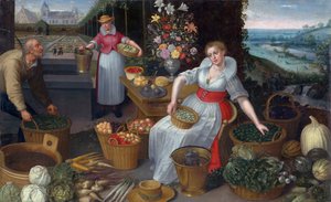 A nyár allegóriája alkotó: Lucas van Valckenborch