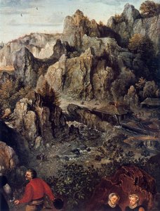 Vidéki lakoma, részlet, 1576. alkotó: Lucas van Valckenborch