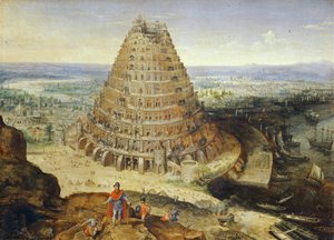 Bábel tornya ... alkotó: Lucas van Valckenborch