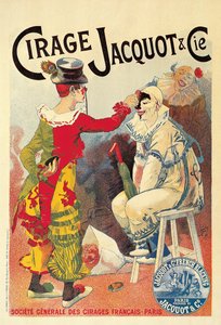 „Jacquot” cipőkrémet reklámozó plakát (színes litho)