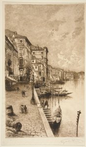 Quai, Velence alkotó: Lucien Marcelin Gautier