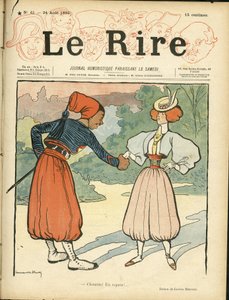 A "Le Rire" borítója alkotó: Lucien Metivet