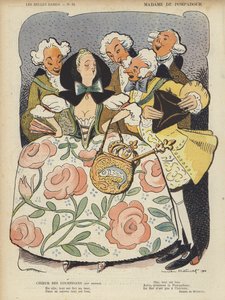 Madame De Pompadour, Le Rire illusztrációja