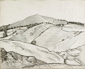 Cefn Bryn, 1933 alkotó: Lucien Pissarro