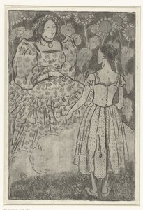 Tündér megjelenik Hamupipőkében alkotó: Lucien Pissarro